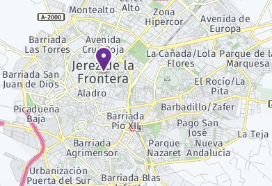 Mapa de Jerez